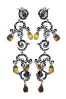 Ohrringe Maria e Luisa Jewels Dame in Silber Quarzo OA0180/MOD - OA0180/MOD